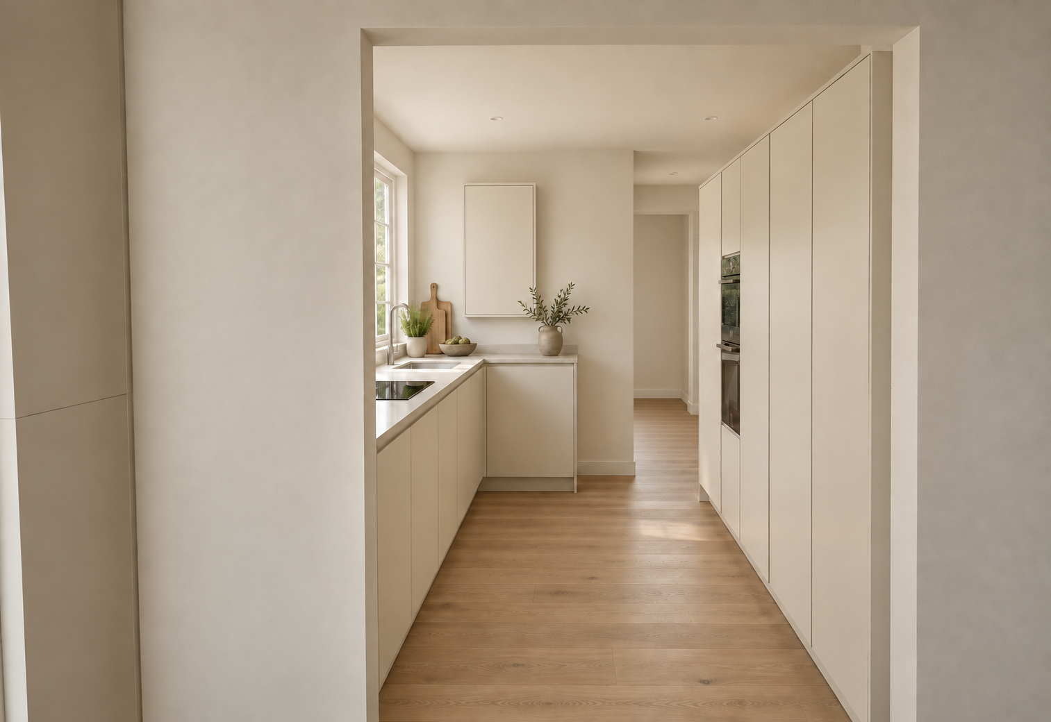 Dining towards the kitchen
