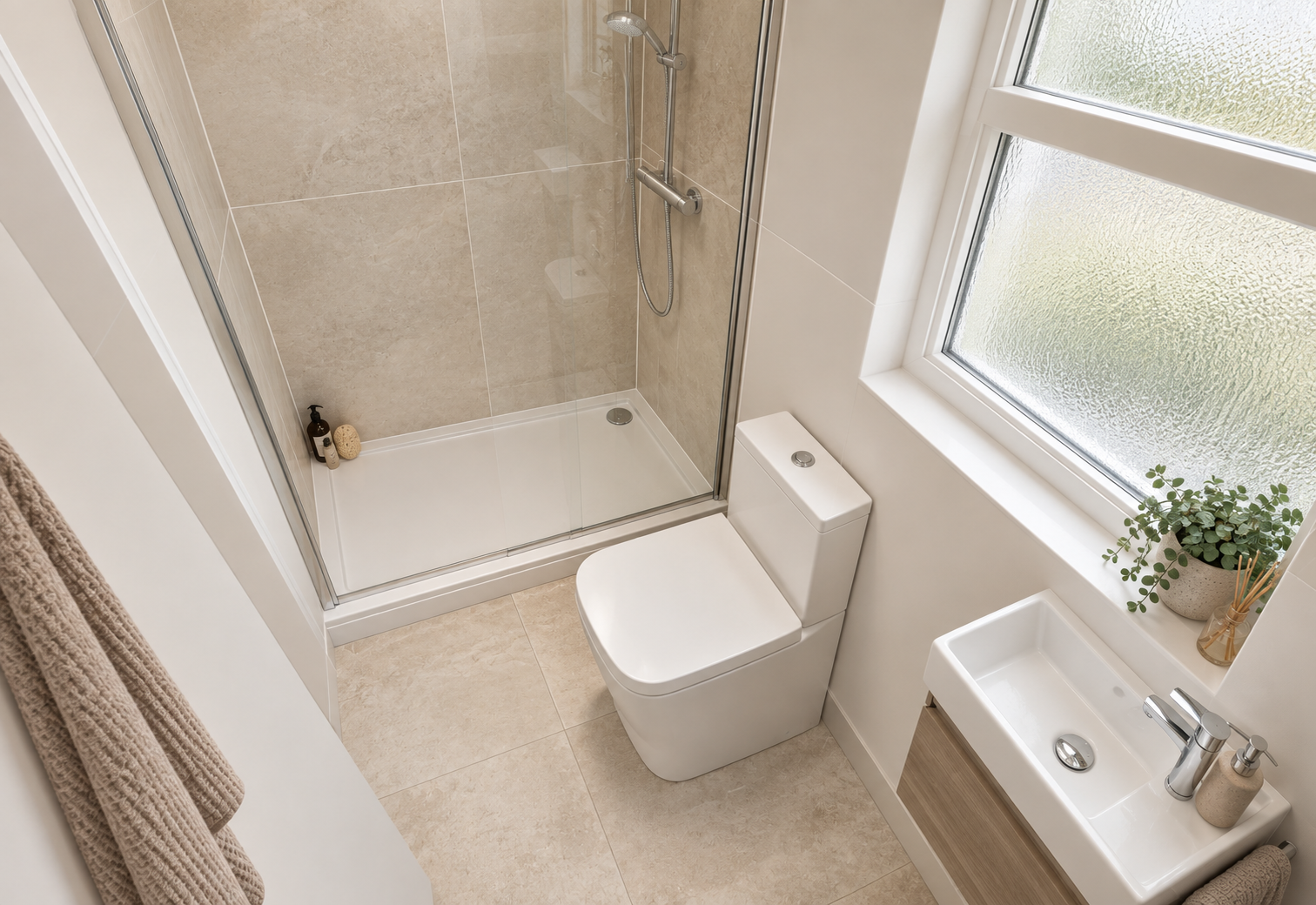 Ground-floor shower room